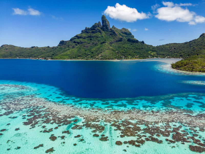 MOUNT OTEMANU BORA BORA SOCIETY ISLANDS